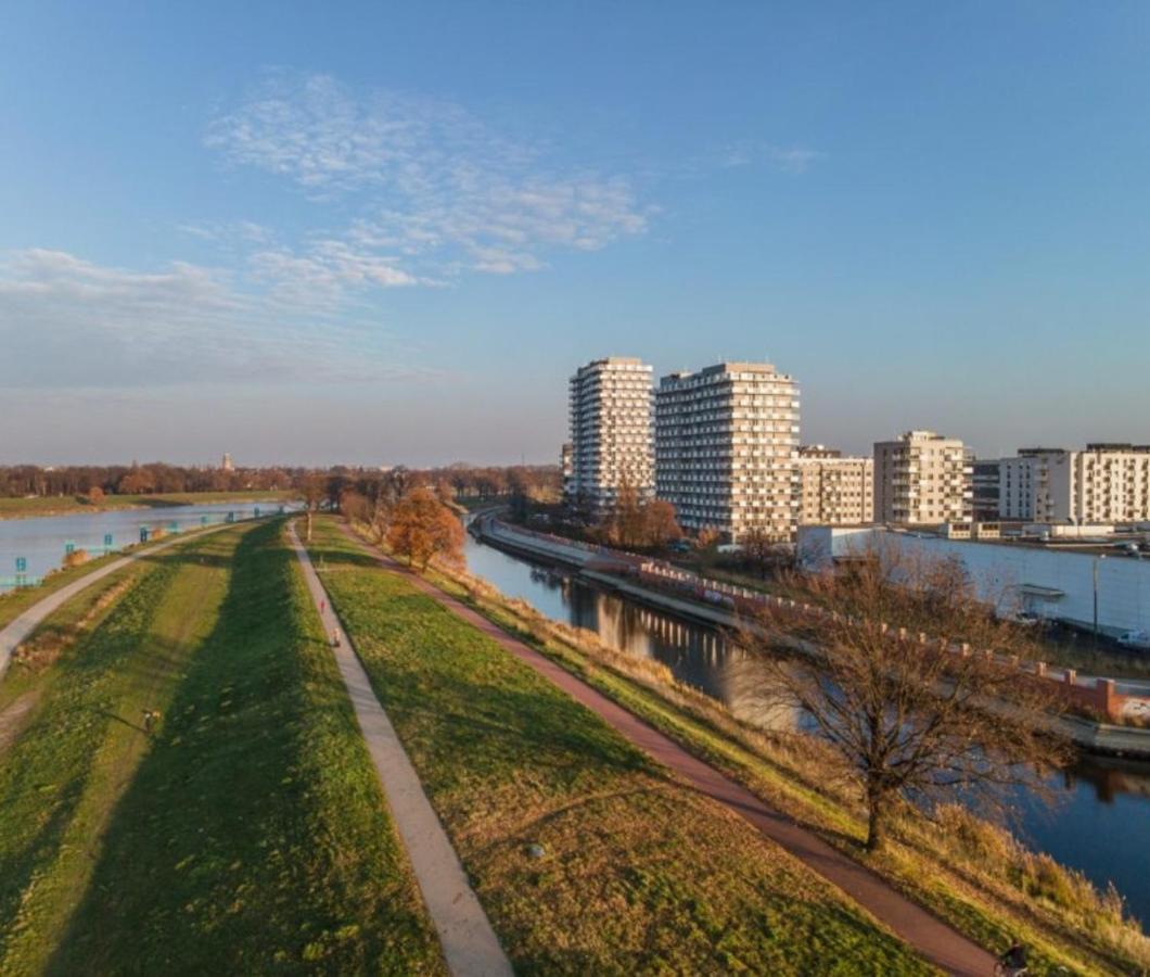 Nowoczesny Apartament Na Promenadach Wroclawskich Cameră foto